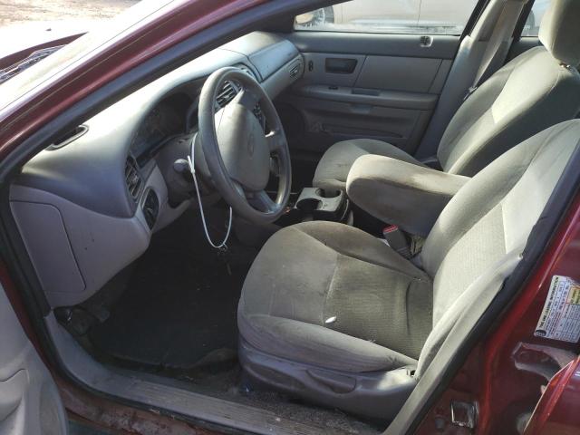 1FAFP53U36A202308 - 2006 FORD TAURUS SE MAROON photo 7