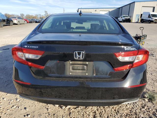 1HGCV1F16JA160966 - 2018 HONDA ACCORD LX BLACK photo 6