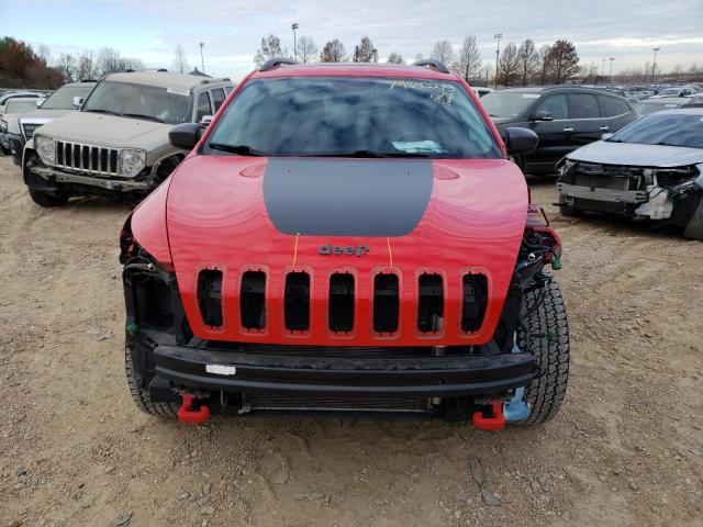 1C4PJMBS6HW601648 - 2017 JEEP CHEROKEE TRAILHAWK RED photo 5