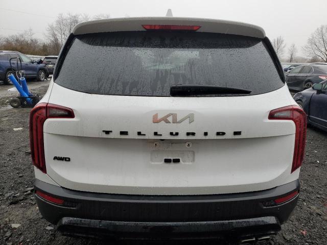 5XYP5DHC7NG321783 - 2022 KIA TELLURIDE SX WHITE photo 6