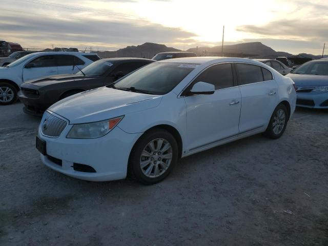 1G4GB5EG9AF110969 - 2010 BUICK LACROSSE CX WHITE photo 1