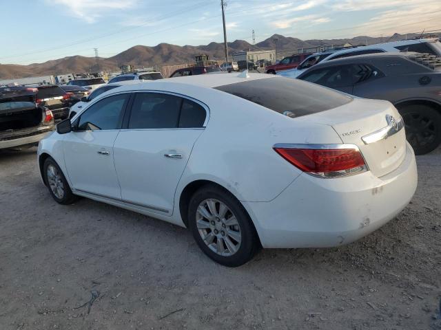 1G4GB5EG9AF110969 - 2010 BUICK LACROSSE CX WHITE photo 2