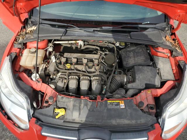 1FADP3F22DL202887 - 2013 FORD FOCUS SE RED photo 11