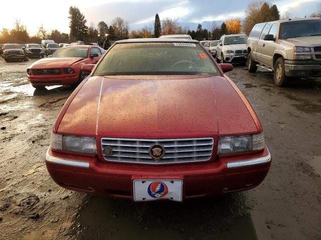 1G6EL12Y2VU607638 - 1997 CADILLAC ELDORADO RED photo 5