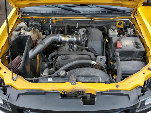 1GTDT146158131072 - 2005 GMC CANYON YELLOW photo 11