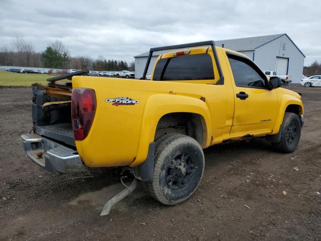 1GTDT146158131072 - 2005 GMC CANYON YELLOW photo 3