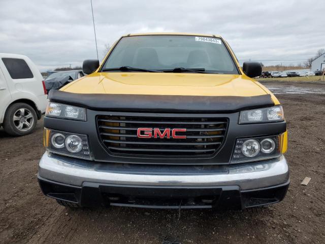 1GTDT146158131072 - 2005 GMC CANYON YELLOW photo 5