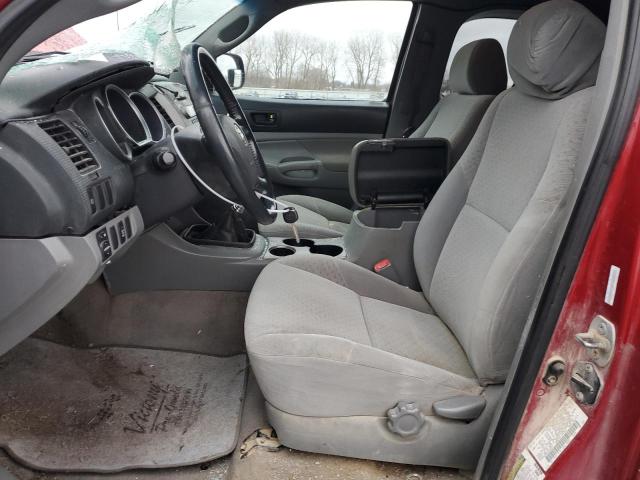 5TEUU42N56Z319523 - 2006 TOYOTA TACOMA ACCESS CAB წითელი ფოტო 7