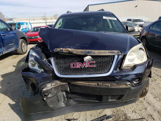 1GKKRNED0BJ316376 - 2011 GMC ACADIA SLE BLUE photo 5