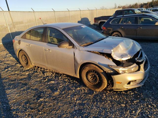 1G1PB5SH6F7137848 - 2015 CHEVROLET CRUZE LS SILVER photo 4