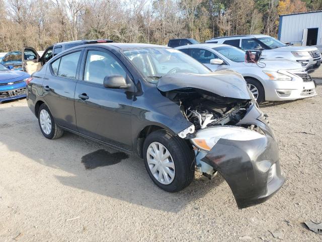 3N1CN7AP6CL811413 - 2012 NISSAN VERSA S BLACK photo 4