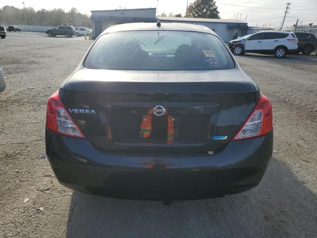 3N1CN7AP6CL811413 - 2012 NISSAN VERSA S BLACK photo 6