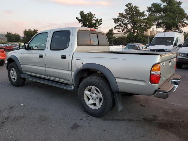 5TEGN92N24Z336476 - 2004 TOYOTA TACOMA DOUBLE CAB PRERUNNER SILVER photo 2