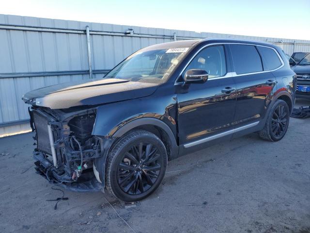 5XYP5DHC5MG112993 - 2021 KIA TELLURIDE SX BLACK photo 1