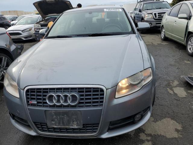 WAUEF78E68A162585 - 2008 AUDI A4 S-LINE 2.0T QUATTRO TURBO GRAY photo 5