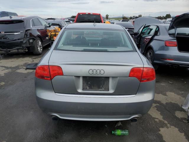 WAUEF78E68A162585 - 2008 AUDI A4 S-LINE 2.0T QUATTRO TURBO GRAY photo 6