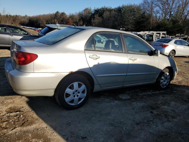 2T1BR32E03C086588 - 2003 TOYOTA COROLLA CE SILVER photo 3