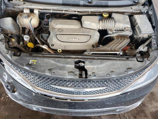 2C4RC1BG5HR795613 - 2017 CHRYSLER PACIFICA TOURING L BLACK photo 12