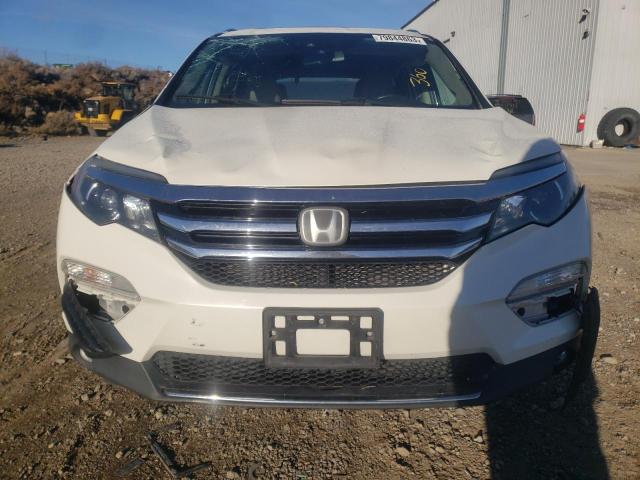 5FNYF6H0XGB076233 - 2016 HONDA PILOT ELITE WHITE photo 5