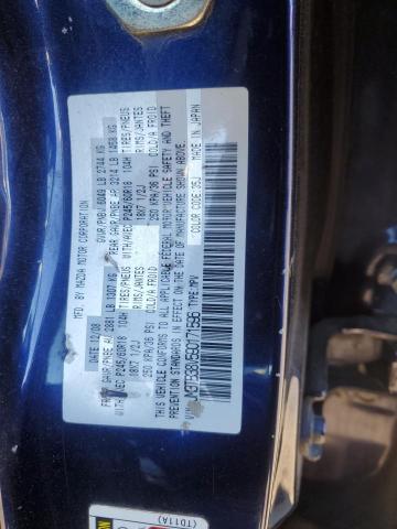 JM3TB38V590171596 - 2009 MAZDA CX-9 BLUE photo 12