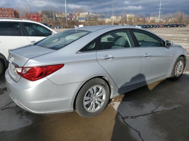 5NPEB4AC5BH064816 - 2011 HYUNDAI SONATA GLS SILVER photo 3