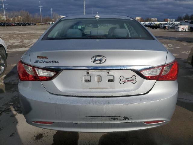 5NPEB4AC5BH064816 - 2011 HYUNDAI SONATA GLS SILVER photo 6