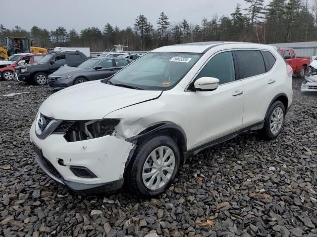 5N1AT2MV1EC772845 - 2014 NISSAN ROGUE S WHITE photo 1