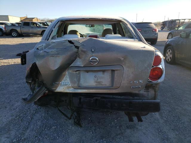 1N4AL11D36C270744 - 2006 NISSAN ALTIMA S GOLD photo 6