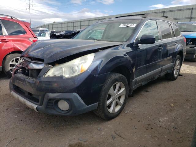 4S4BRDKC0D2246033 - 2013 SUBARU OUTBACK 3.6R LIMITED BLUE photo 1