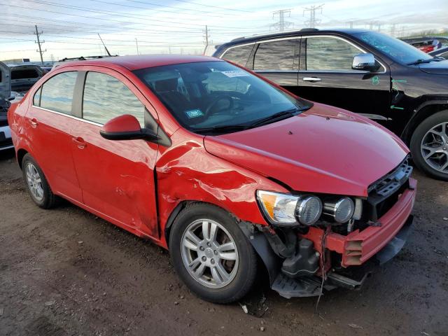 1G1JC5SH4C4232313 - 2012 CHEVROLET SONIC LT RED photo 4