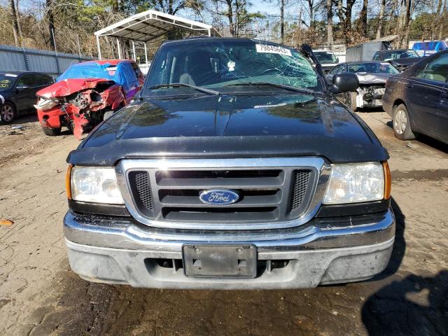 1FTYR10D85PA50600 - 2005 FORD RANGER BLACK photo 5