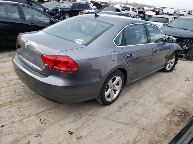 1VWAS7A39FC118441 - 2015 VOLKSWAGEN PASSAT S GRAY photo 3