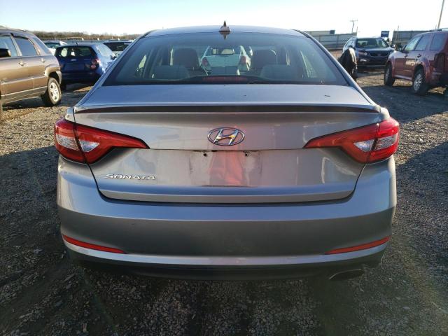 5NPE24AF2HH583325 - 2017 HYUNDAI SONATA SE SILVER photo 6