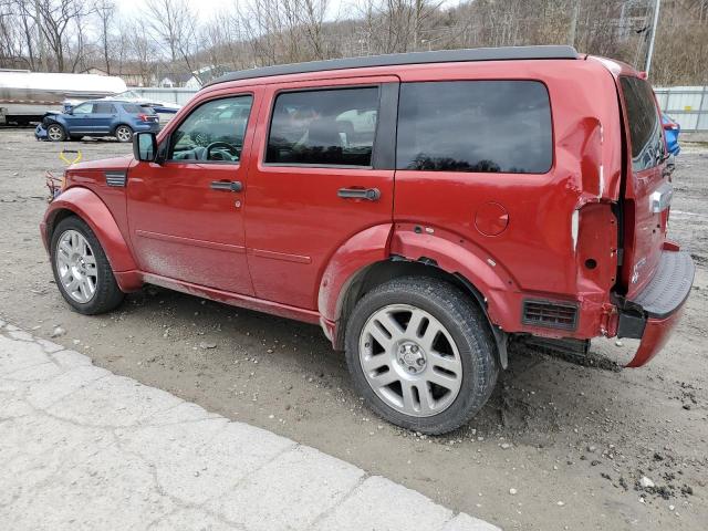 1D8GU58607W667040 - 2007 DODGE NITRO R/T RED photo 2