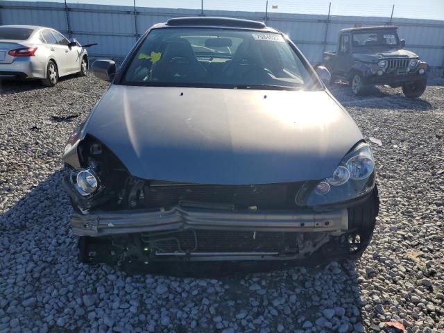 JH4DC54835S014085 - 2005 ACURA RSX GRAY photo 5