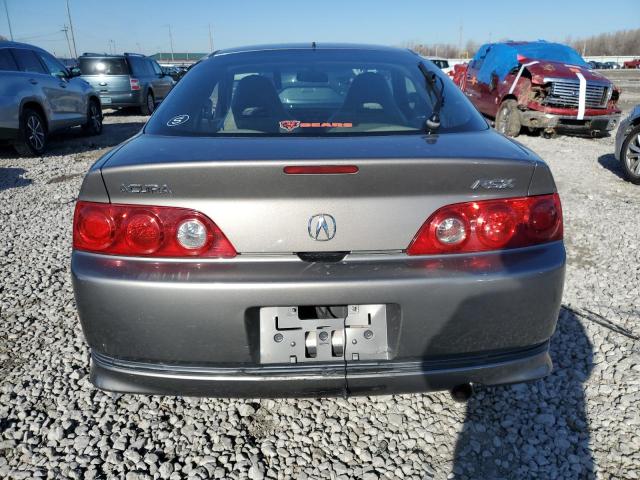 JH4DC54835S014085 - 2005 ACURA RSX GRAY photo 6