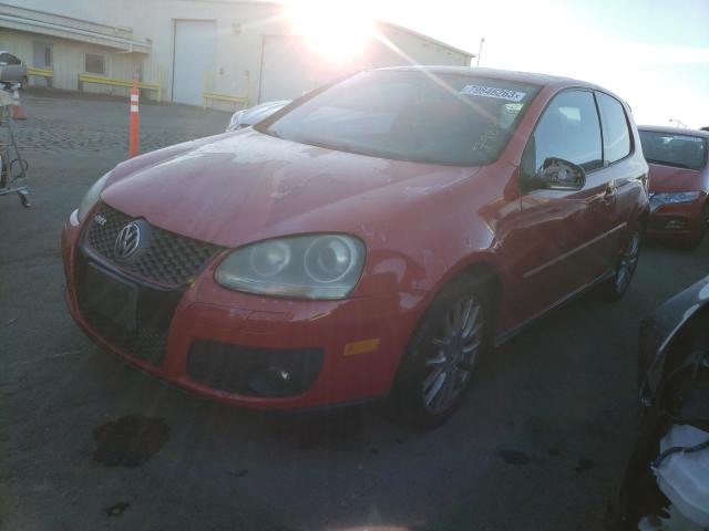 WVWFV71K06W147672 - 2006 VOLKSWAGEN NEW GTI RED photo 1