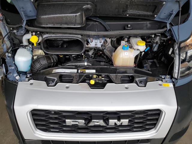 3C6MRVJG1ME549551 - 2021 RAM PROMASTER 3500 HIGH ლურჯი ფოტო 12