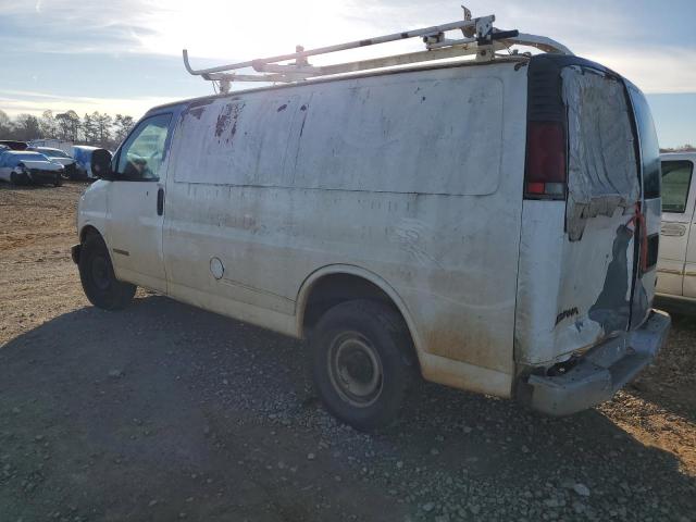 1GTFG25M111233961 - 2001 GMC SAVANA G2500 WHITE photo 2