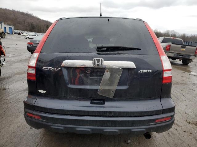 3CZRE4H59AG707282 - 2010 HONDA CR-V EX BLACK photo 6