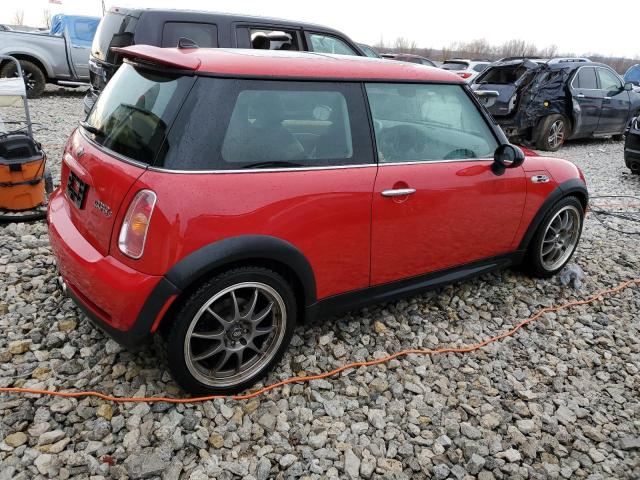 WMWRE33454TD79350 - 2004 MINI COOPER S RED photo 3