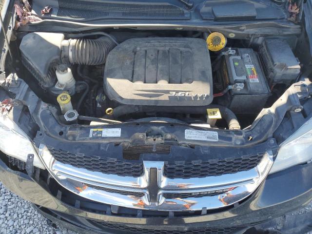 2C4RDGBG4HR581406 - 2017 DODGE GRAND CARA SE BLACK photo 12