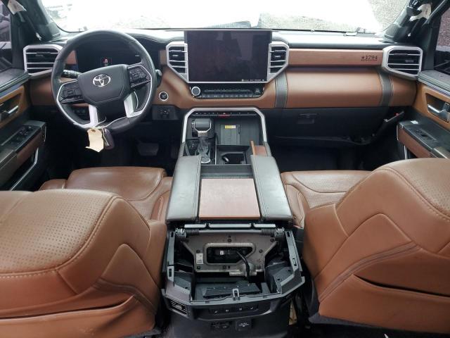 5TFMA5AB5NX016964 - 2022 TOYOTA TUNDRA CREWMAX PLATINUM Grau Foto 8