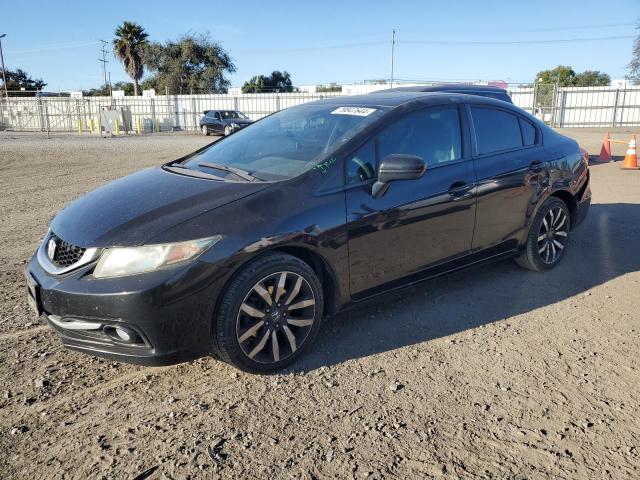 2HGFB2F92FH525816 - 2015 HONDA CIVIC EXL შავი ფოტო 1