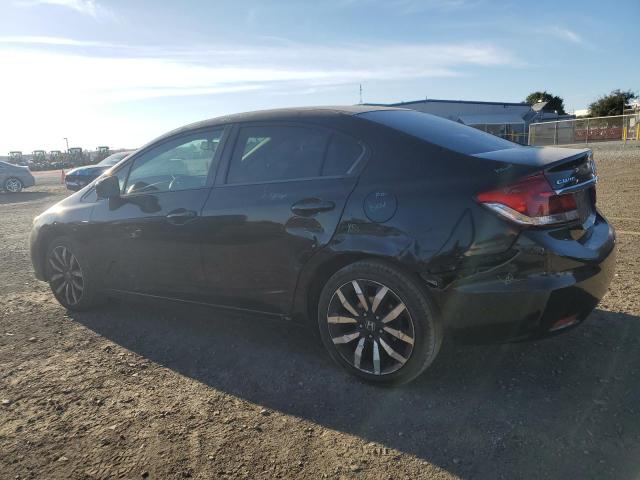 2HGFB2F92FH525816 - 2015 HONDA CIVIC EXL შავი ფოტო 2