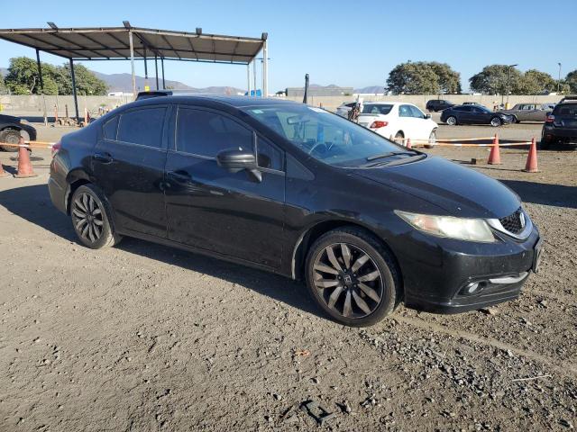 2HGFB2F92FH525816 - 2015 HONDA CIVIC EXL შავი ფოტო 4