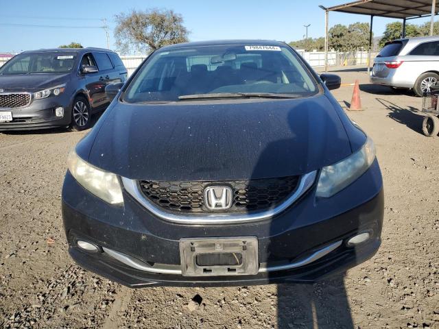 2HGFB2F92FH525816 - 2015 HONDA CIVIC EXL შავი ფოტო 5