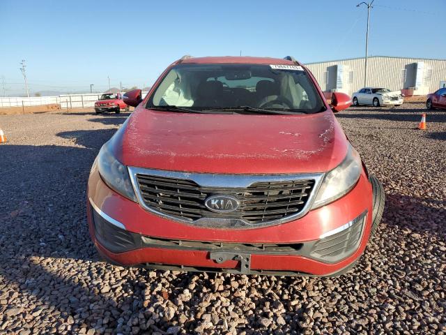 KNDPB3A24B7174366 - 2011 KIA SPORTAGE LX RED photo 5