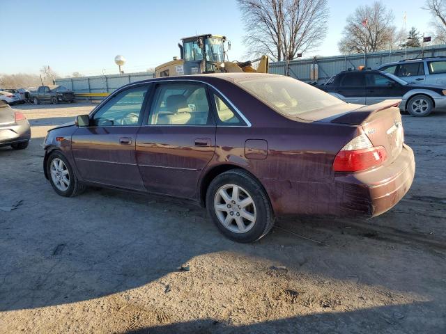 4T1BF28B14U370523 - 2004 TOYOTA AVALON XL MAROON photo 2