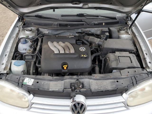 9BWGK61J234020594 - 2003 VOLKSWAGEN GOLF GLS SILVER photo 11